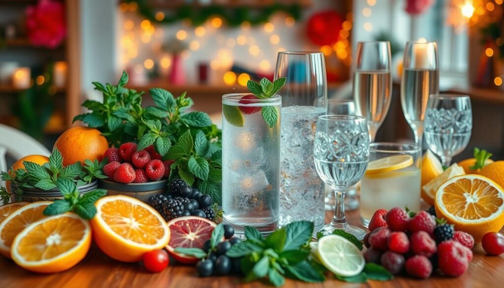 Ingredientes esenciales para cocteles sin alcohol