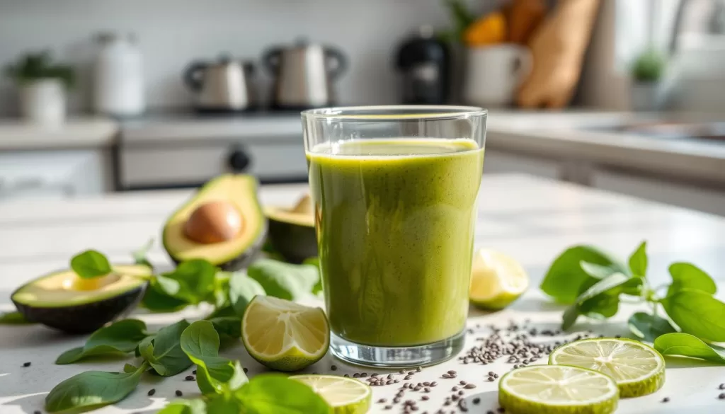 Avocado and Spinach Superfood Shake