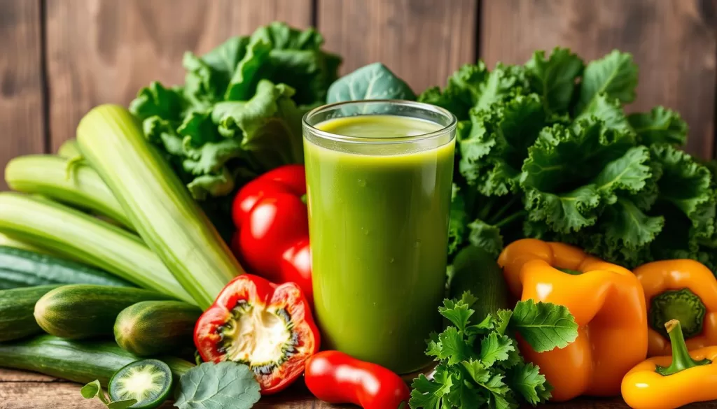 Jugos de vegetales keto