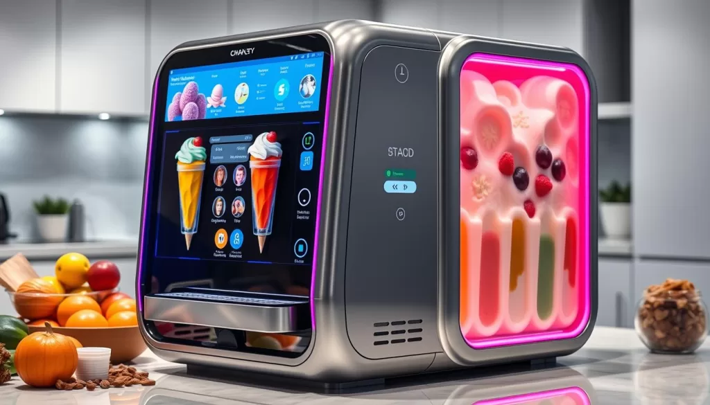 Máquina de helados inteligente