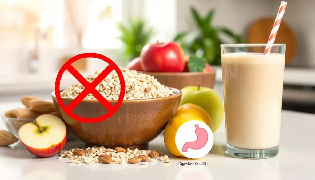 Precauciones y contraindicaciones del licuado de avena