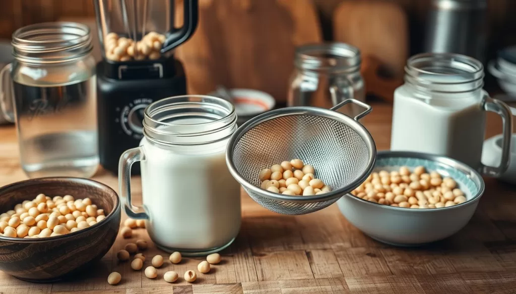 Receta de Leche de Soja