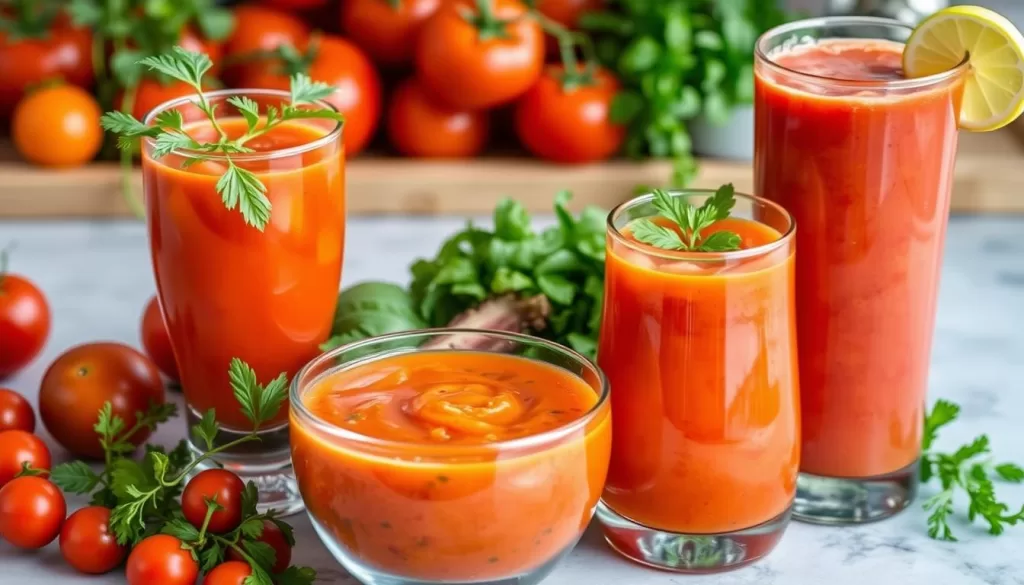 Recetas con Jugo de Tomate