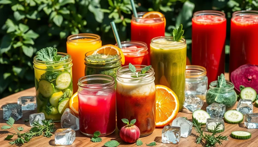 Seasonal Detox Juices