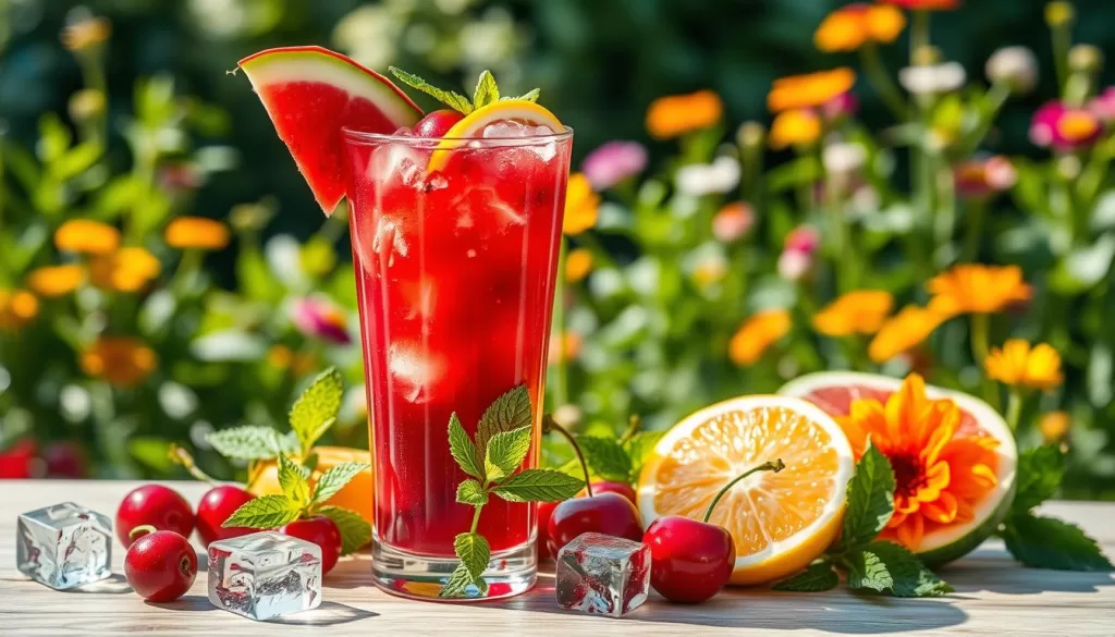 Seasonal Fruit Mocktail