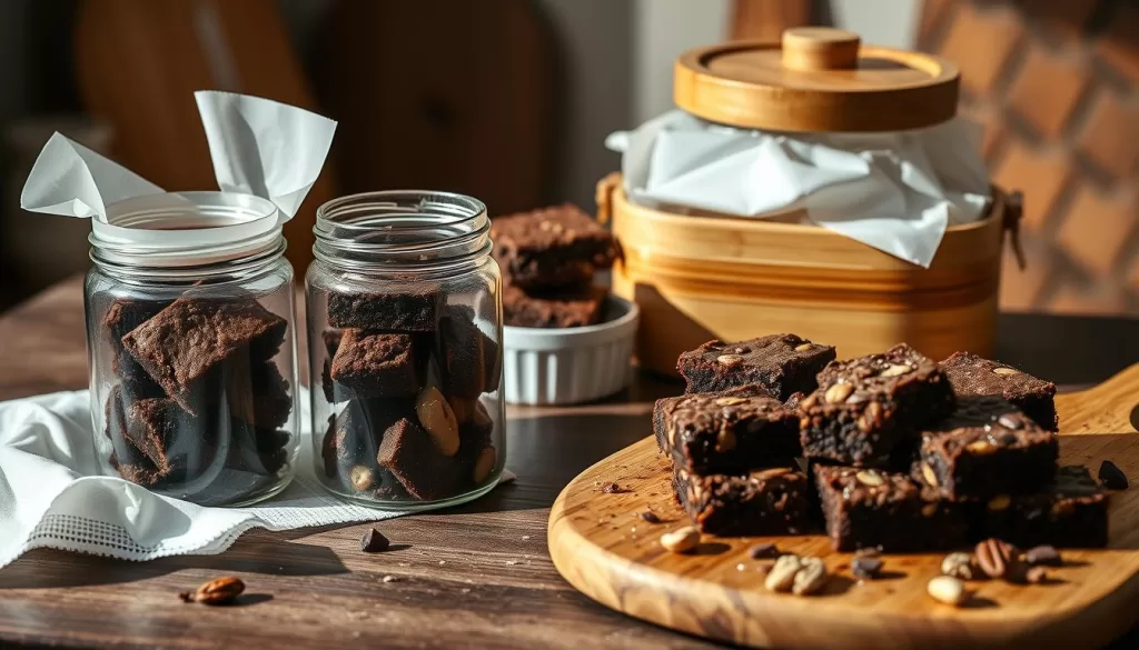 Vegan Brownie Storage Techniques