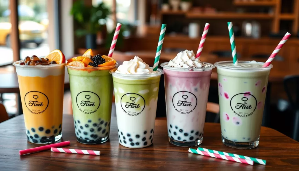 bubble tea flavors