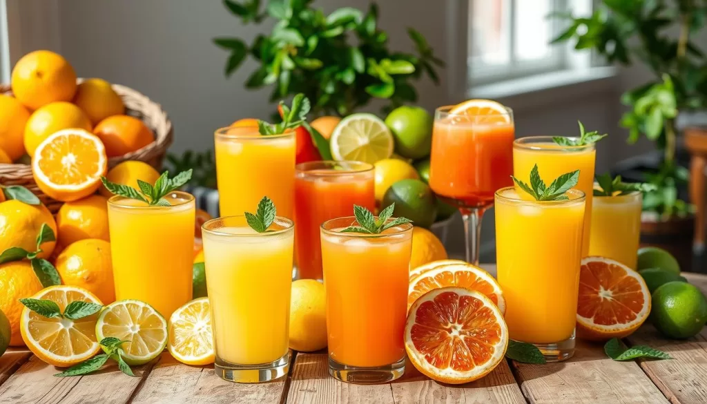 citrus fruit juices