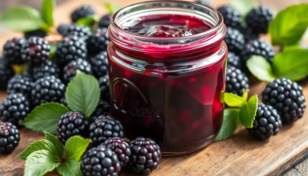 delicious blackberry jam