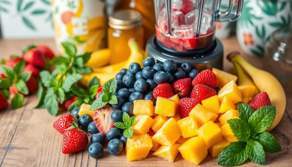 frozen fruit smoothie ingredients