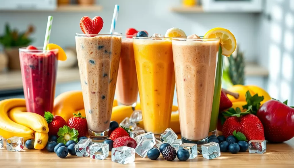 frozen fruit smoothies