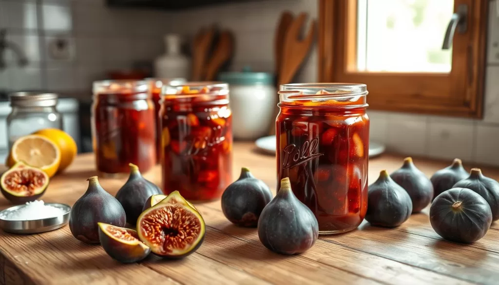 homemade fig jams