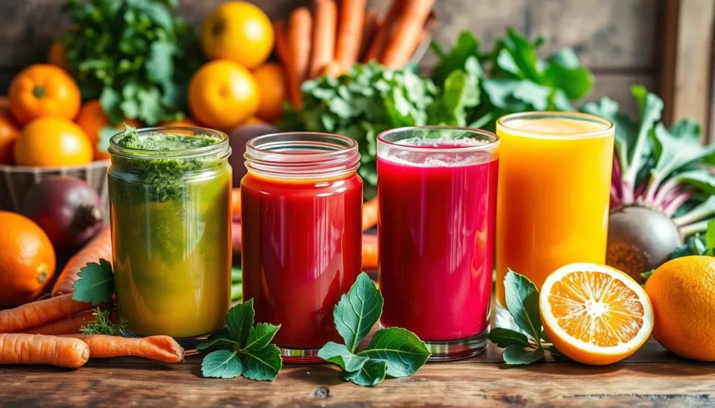 immunity-boosting juices