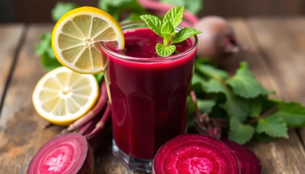 jugo de betarraga perfecto