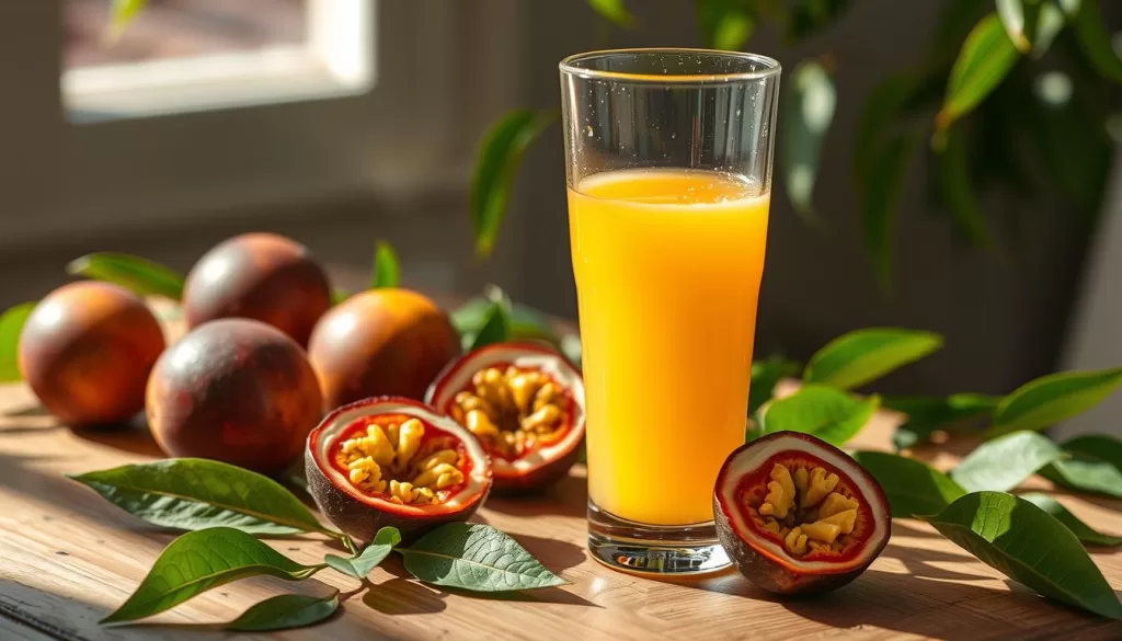 jugo de maracuyá natural