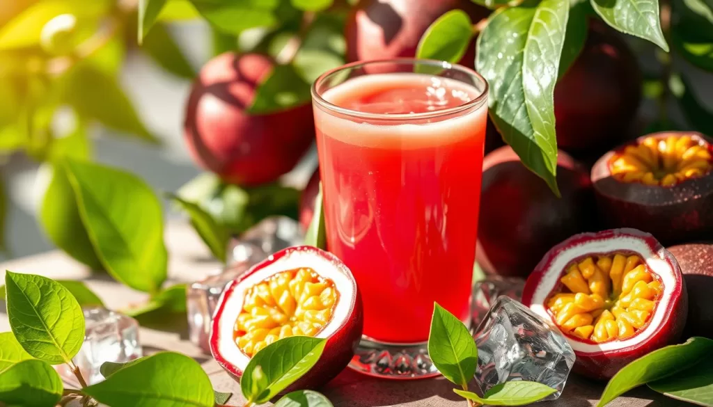 jugo de maracuyá natural