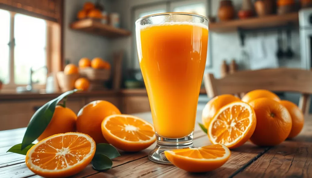 jugo de naranja casero