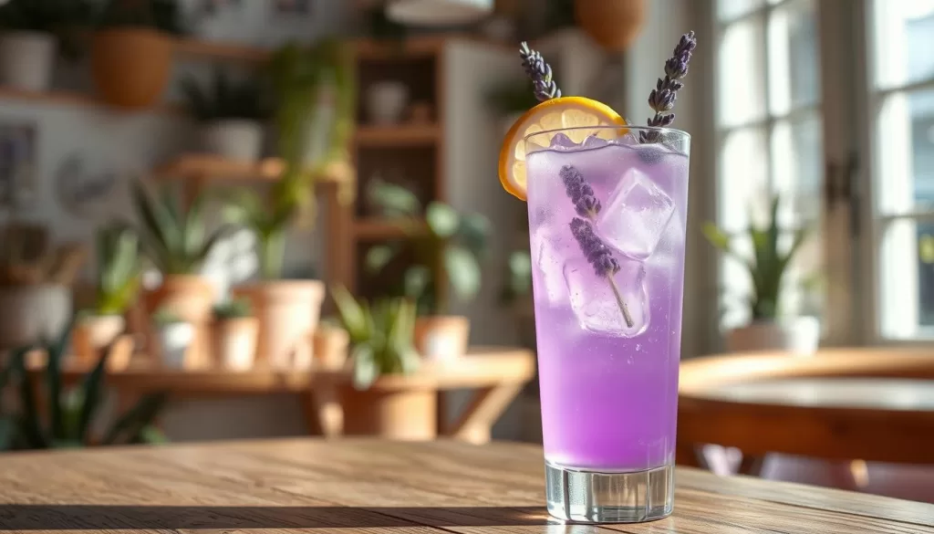 lavender mocktail