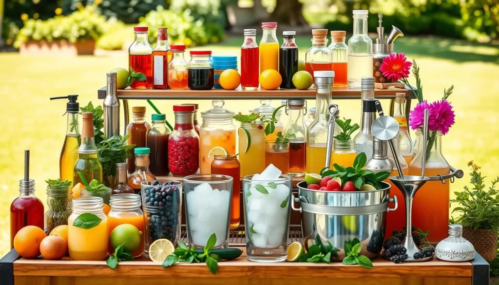 mocktail bar essentials