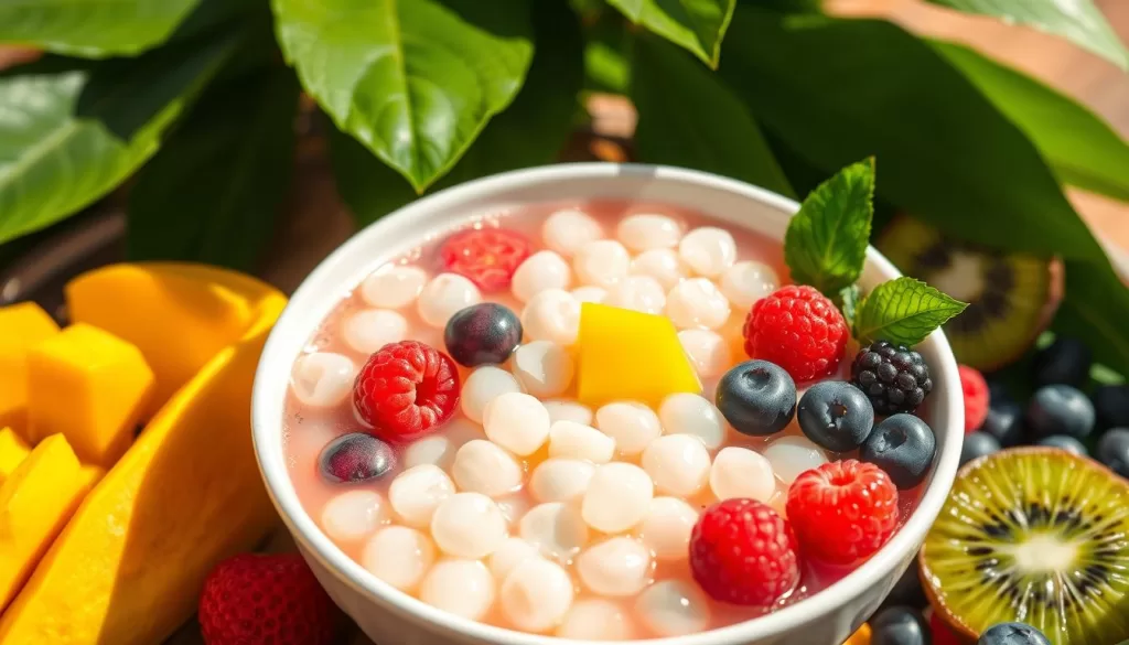 perlas de tapioca saludables