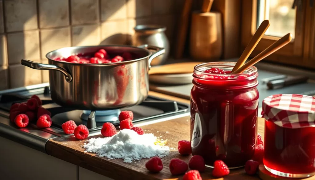 raspberry jam recipe