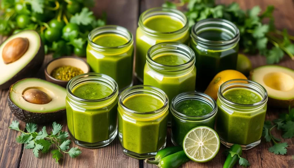 salsas verdes saludables