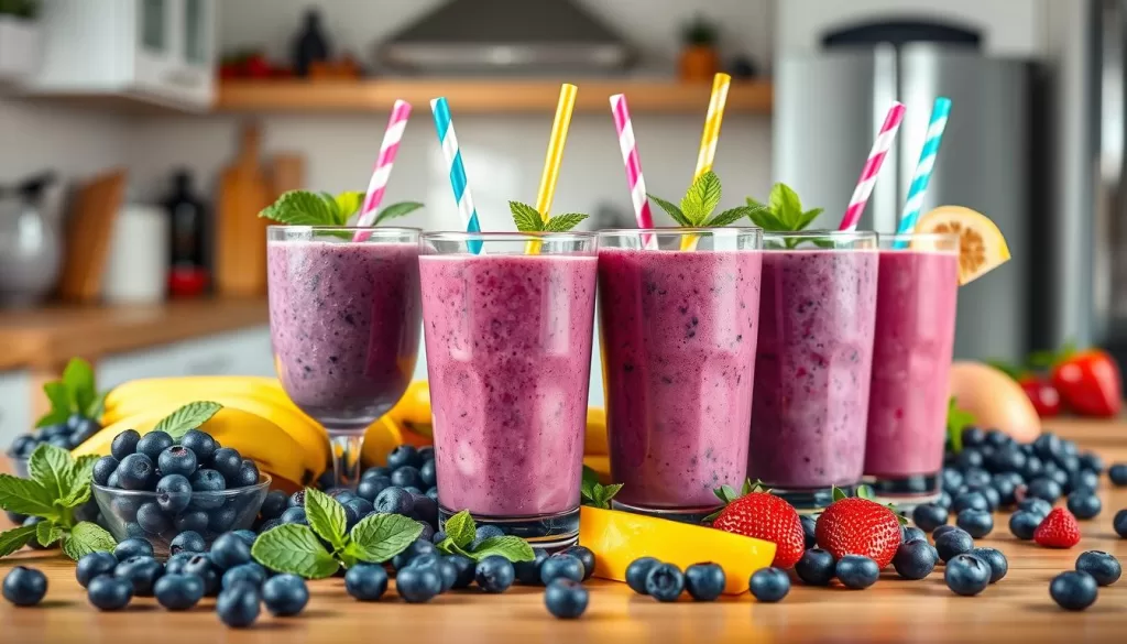 smoothies de arandanos