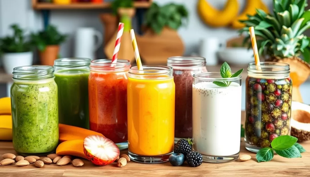 smoothies naturales con proteína vegetal