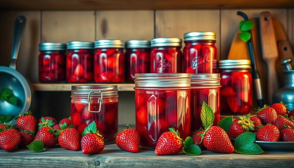 strawberry preserves storage