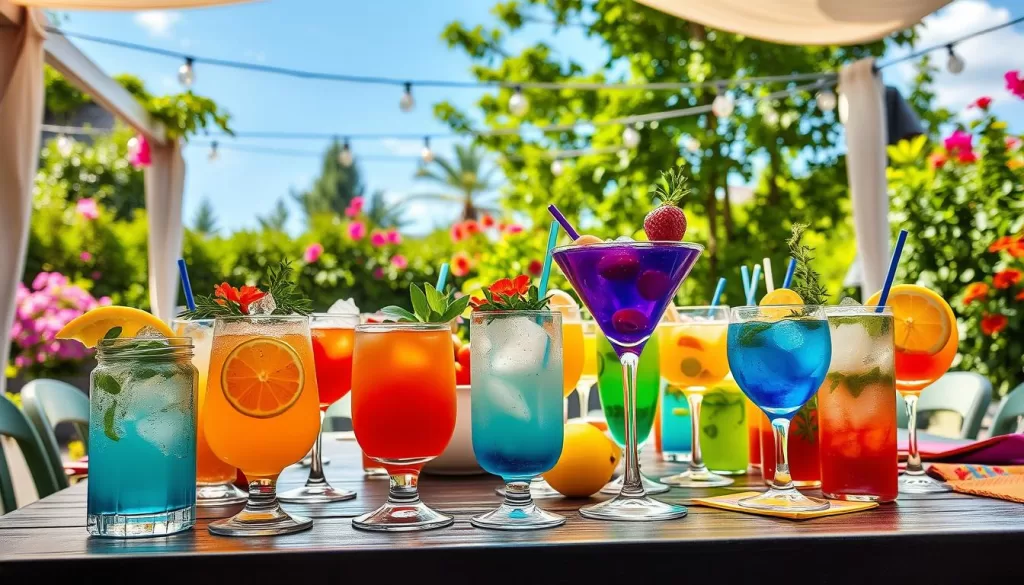 summer mocktail party