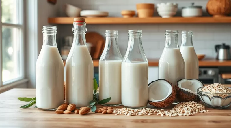 10 Recetas de Leche Vegana