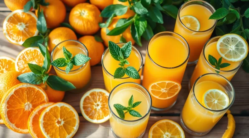 20 Formas de Tomar Jugo de Naranja