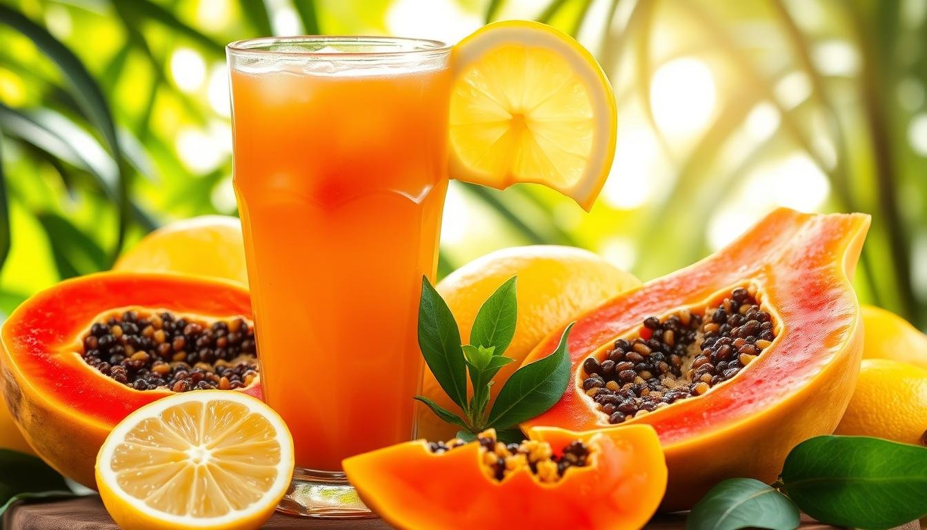 Jugo de Papaya y Limon