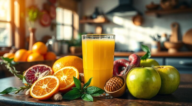 Receta de Jugo Antigripal