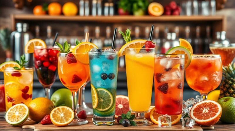 cómo hacer cocteles con frutas frescas
