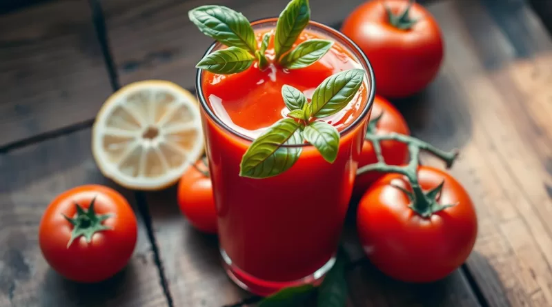 5 Recetas de Jugo de Jitomate