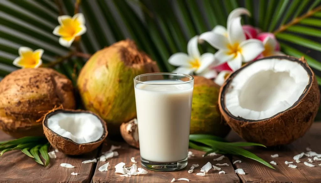 Fresh coconut milk