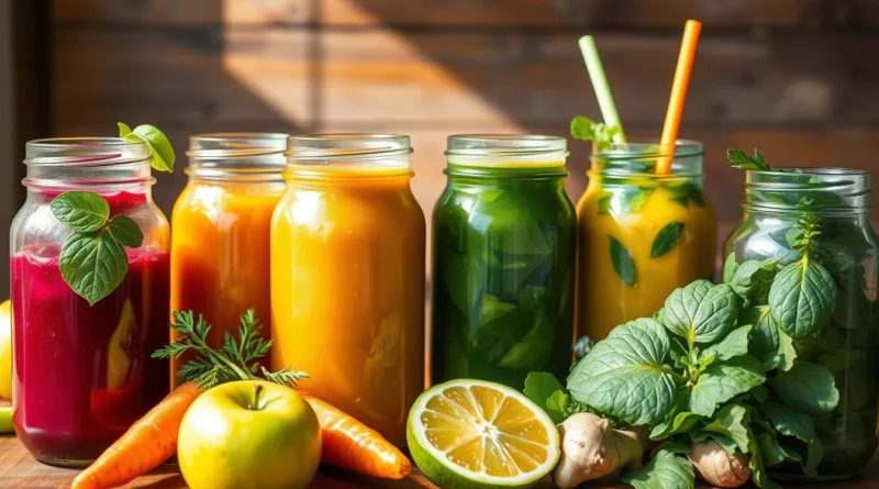 Fresh juices for cholesterol