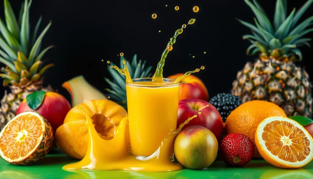 Jugo natural de frutas
