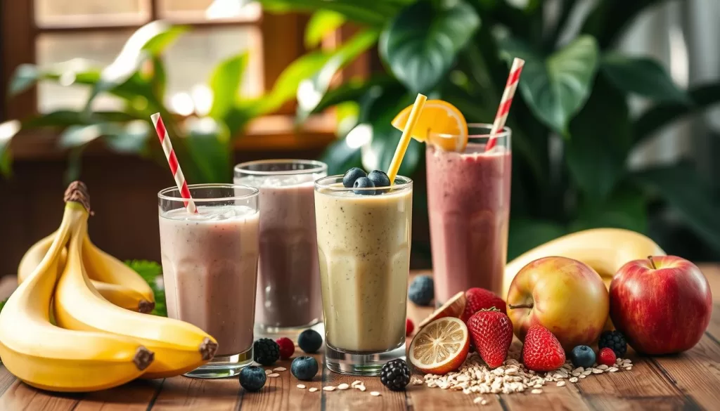 Licuados proteicos con avena para dieta