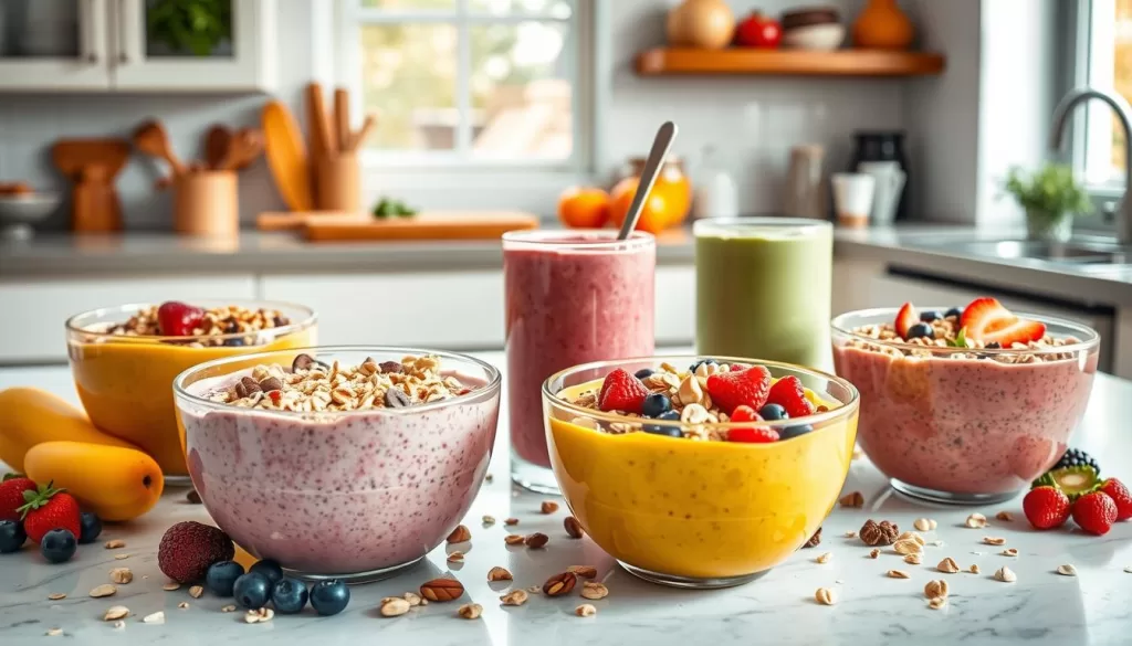 Licuados quema grasa de avena en diferentes momentos del día