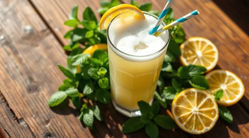 Limonada Suiza Cremosa
