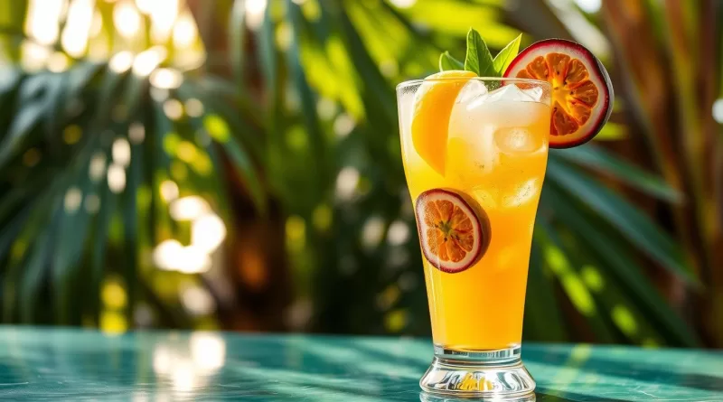 MockTail de Mango y Maracuyá