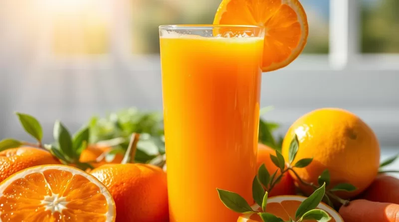 Orange and Carrot Juice