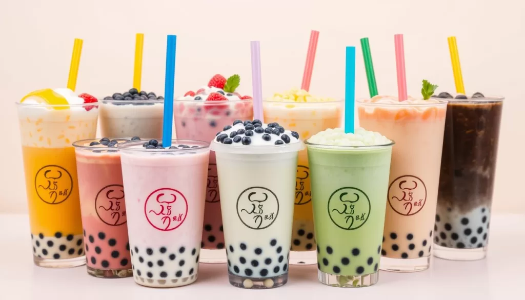 bubble tea flavors