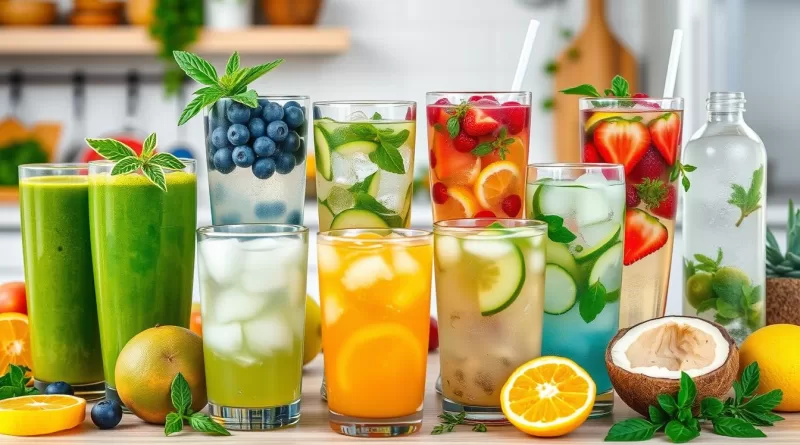 clean eating drink swaps
