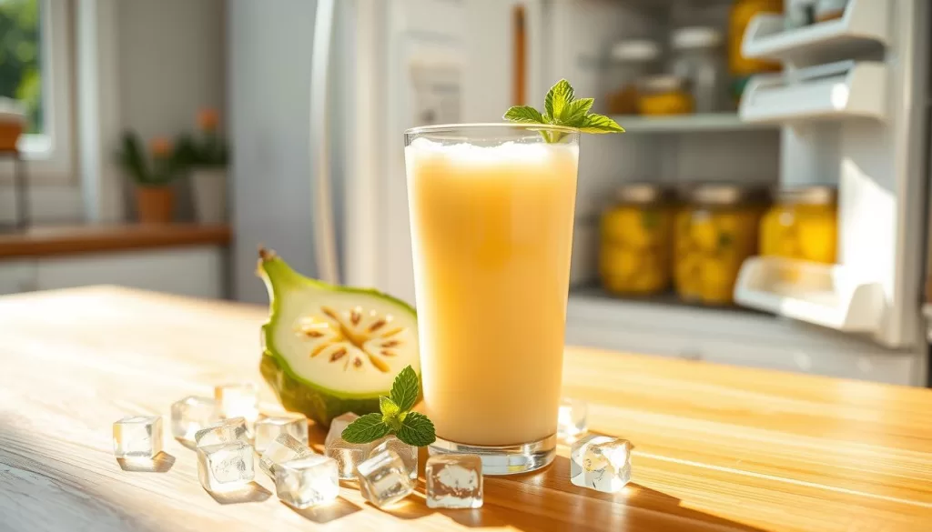 conservación del jugo de guanabana