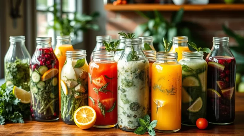 detoxifying liquid concoctions