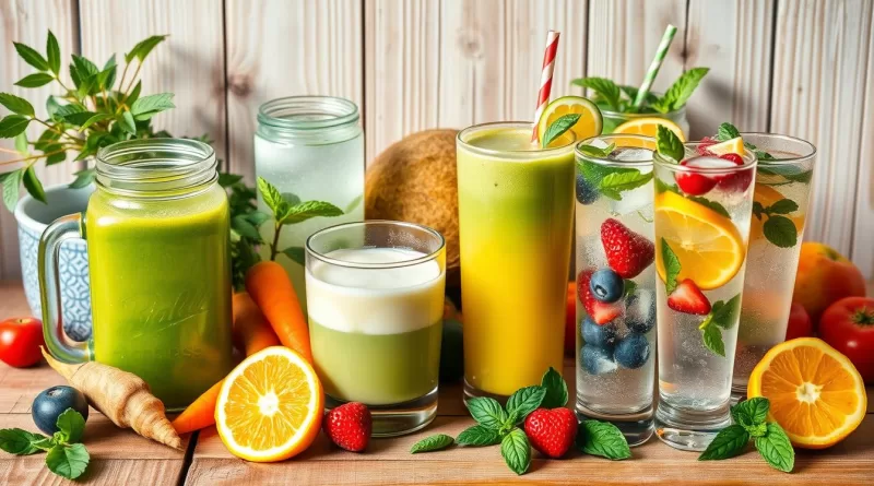 energizing beverage ideas