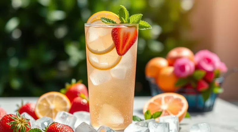 ginger beer mocktail